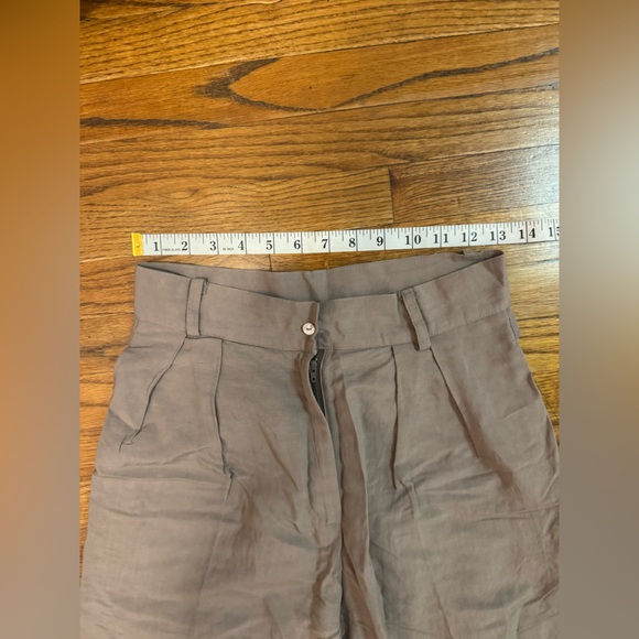 Uncle studio linen bloomers taupe size small like new - Picture 2 of 15